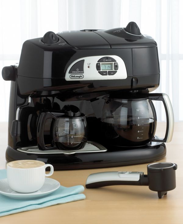 DeLonghi BCO120T Combination Coffee/Espresso Machine Coffee Center